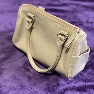 The cutest little tan, thrifted purse